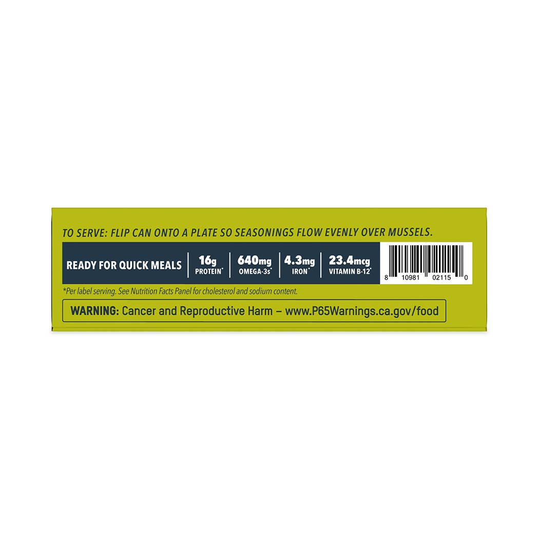 PATAGONIA LEMON HERB MUSSELS