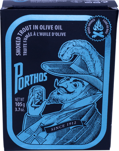 PORTHOS SMOKED TROUT IN OLIVE OIL