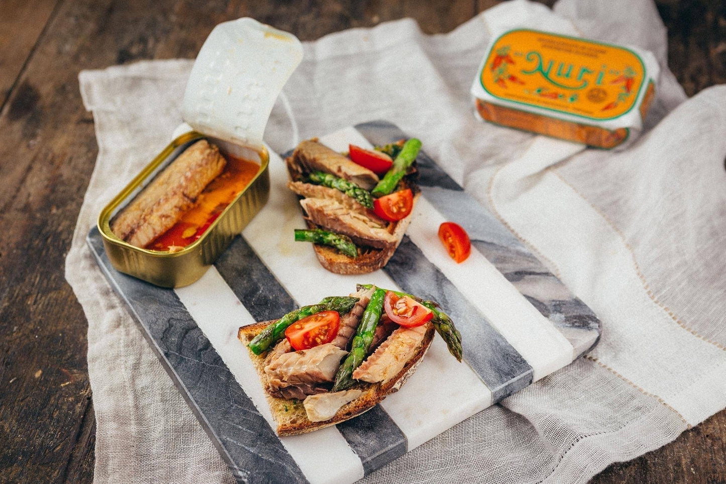 MACKEREL FILLETS IN SPICY OLIVE OIL