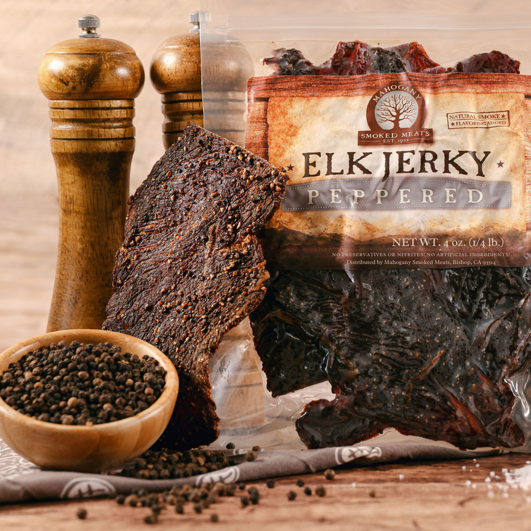 PEPPERED ELK JERKY
