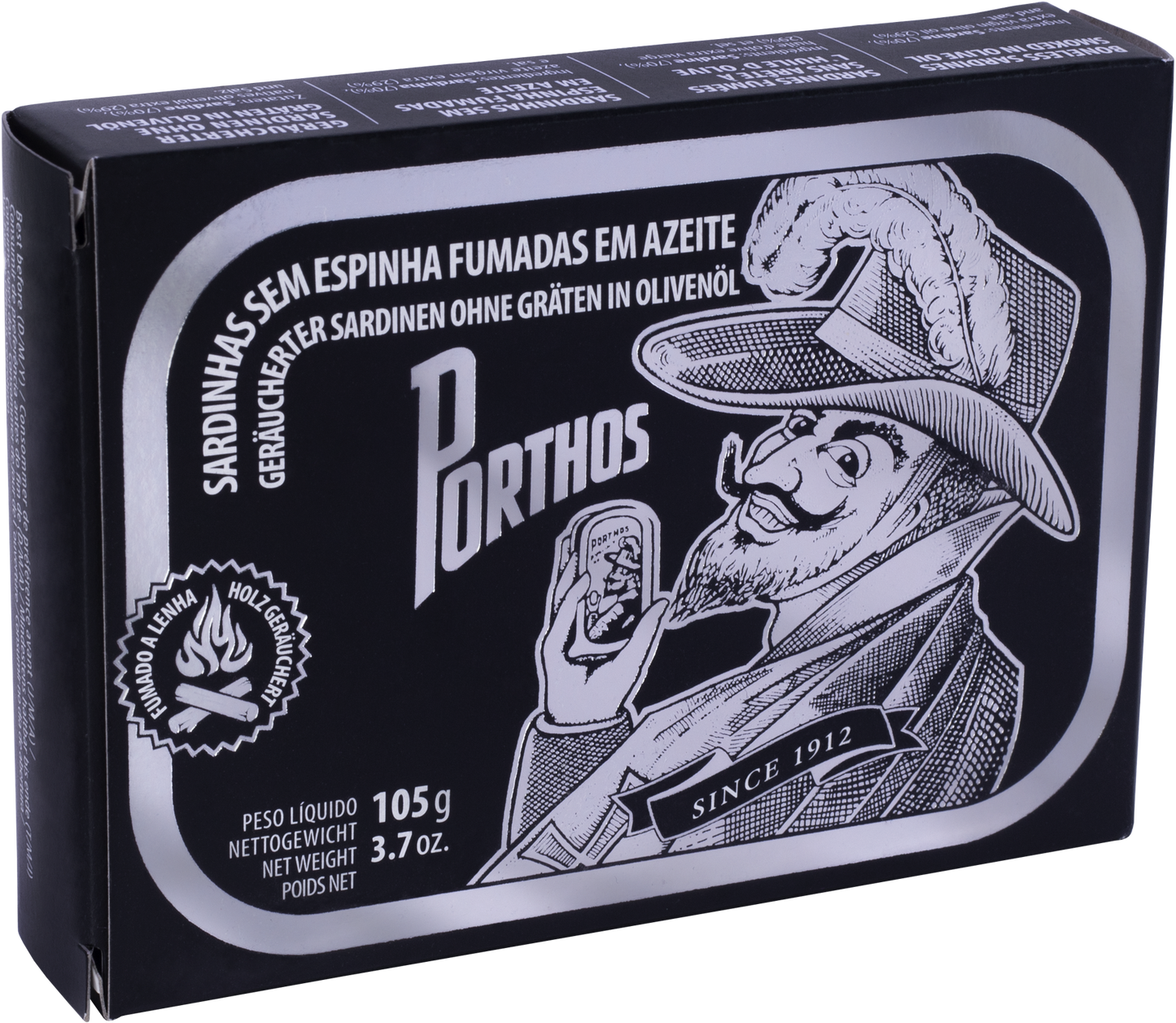 Porthos Smoked Boneless Sardines in Olive Oil