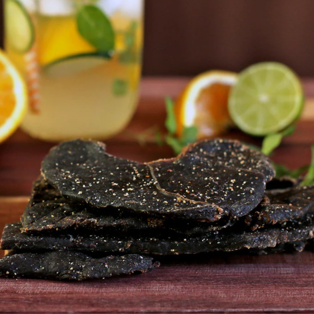 PEPPERED ELK JERKY