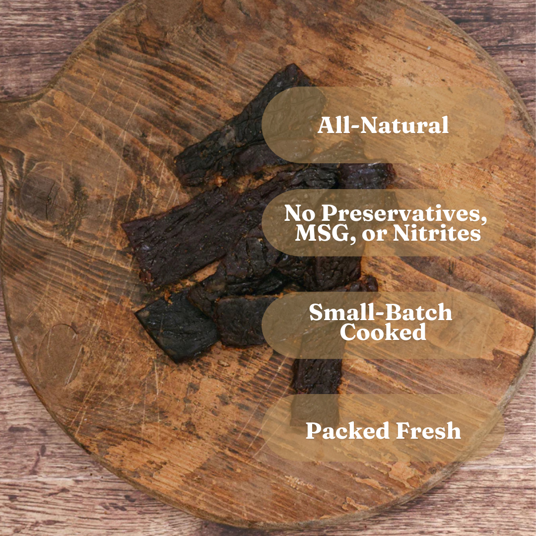 MAHOGANY SWEET & SPICY BRISKET JERKY