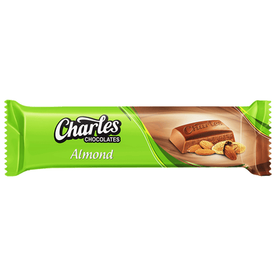 CHARLES' ALMOND CHOCOLATE BAR TRINIDAD