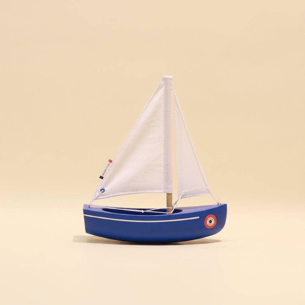 Maison Tirot - Toy Boat - Le Sloop: Grey Green