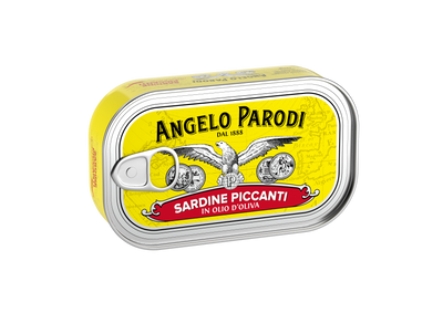 ANGELO PARODI SPICY PORTUGUESE SARDINES IN OLIVE OIL