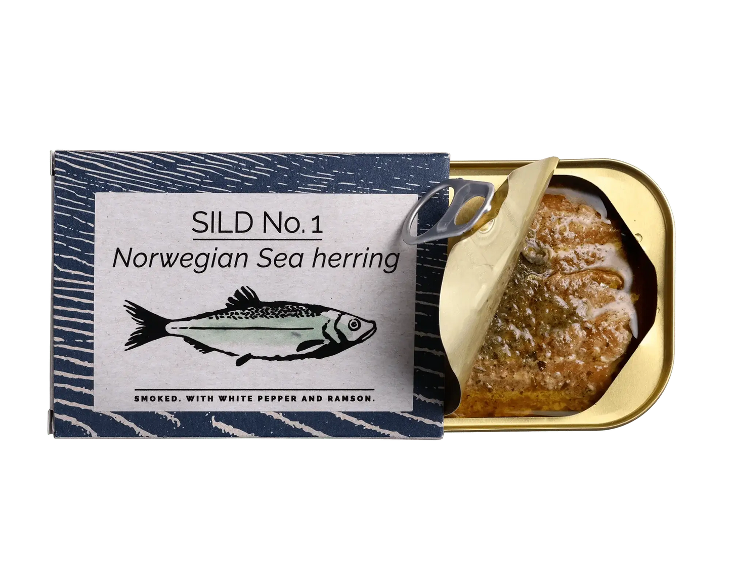 SILD NO. 1 SMOKED HERRING W/ PEPPER & RAMSON