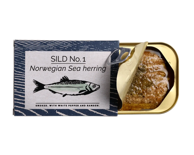 FANGST SILD NO. 1 SMOKED HERRING W/ PEPPER & RAMSON