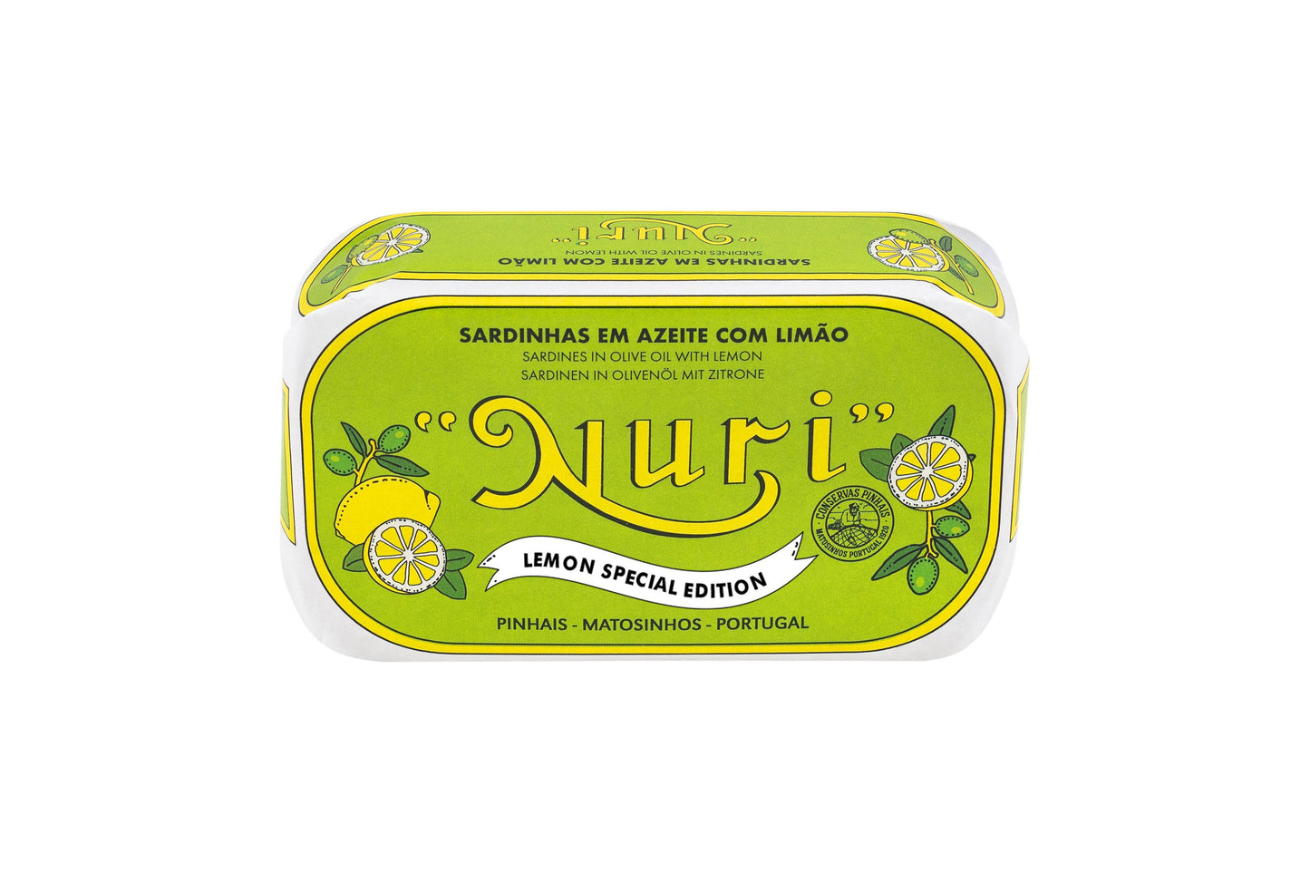SARDINES IN OLIVE OIL WITH LEMON
