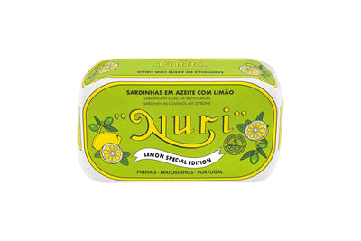 NURI SARDINES IN OLIVE OIL WITH LEMON