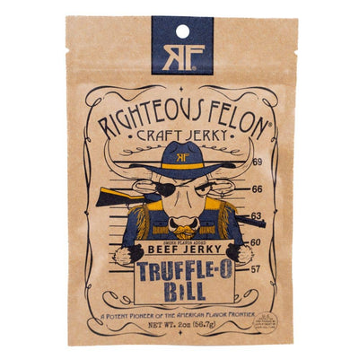 Righteous Felon Truffle-O Bill Beef Jerky 2oz