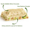 DAMAK BAKLAVA WHITE CHOC w/ PISTACHIO
