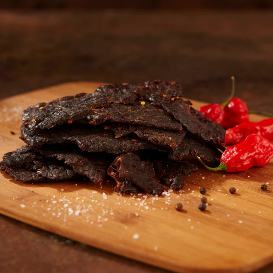 MAHOGANY GHOST PEPPER BEEF JERKY