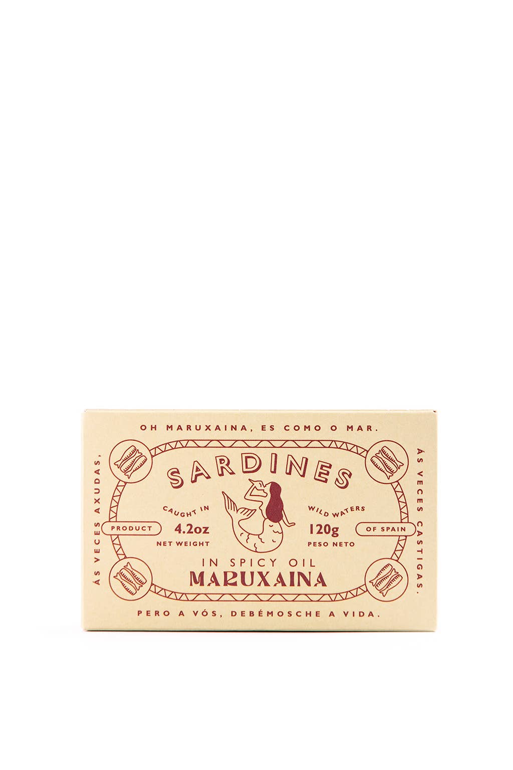 Maruxaina. Sardines in Spicy Oil.