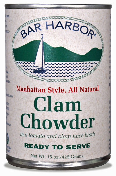BAR HARBOR READY TO SERVE MANHATTAN STYLE CLAM CHOWDER