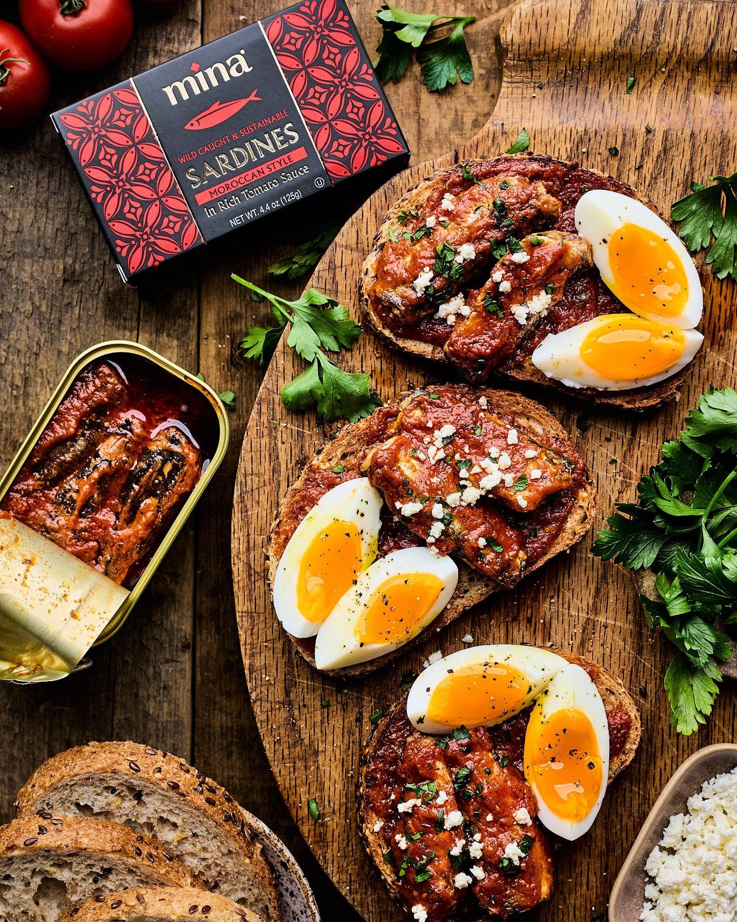 SARDINES MOROCCAN STYLE IN RICH TOMATO SAUCE