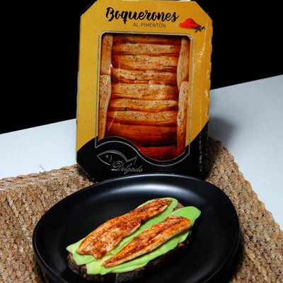 Delgado Marinated Boquerones in Vinegar and Paprika