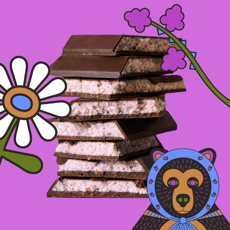 MAEVE HUNGRY BLACKBERRY TRUFFLE BAR