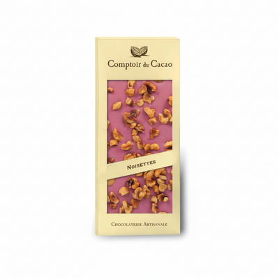 RUBY COCOLATE BAR w/ HAZELNUTS