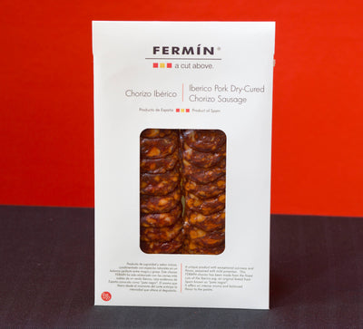 Fermin Iberico Chorizo sliced