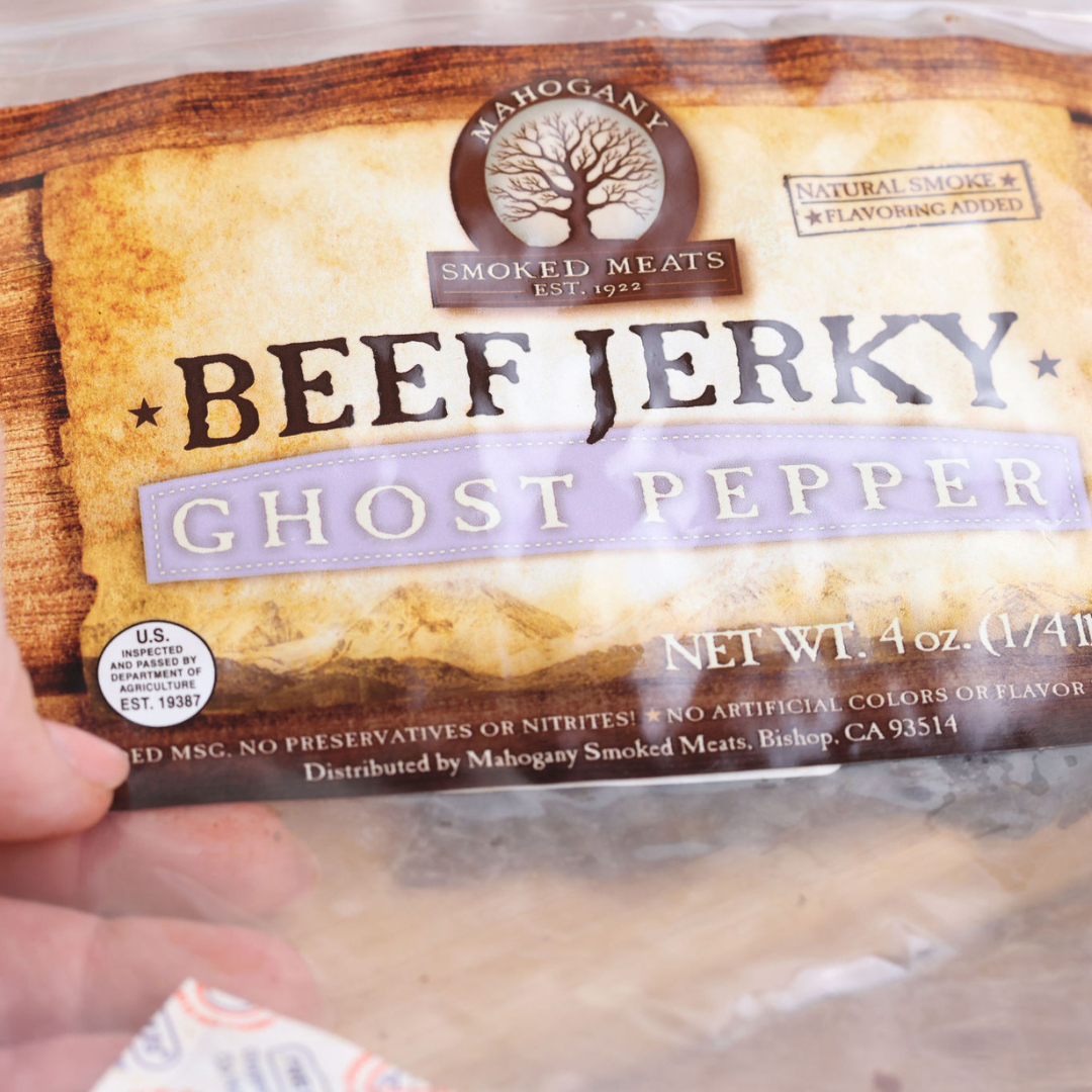 MAHOGANY GHOST PEPPER BEEF JERKY