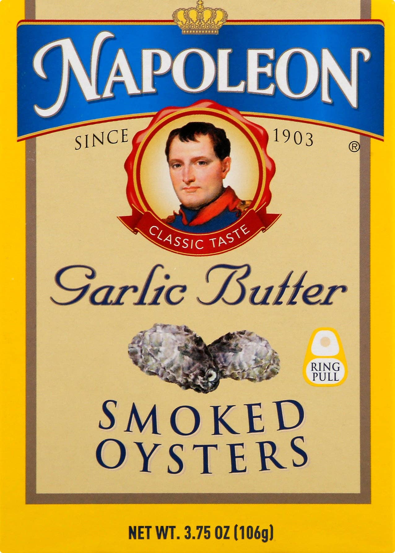 NAPOLEON GARLIC BUTTER SMOKED OYSTERS