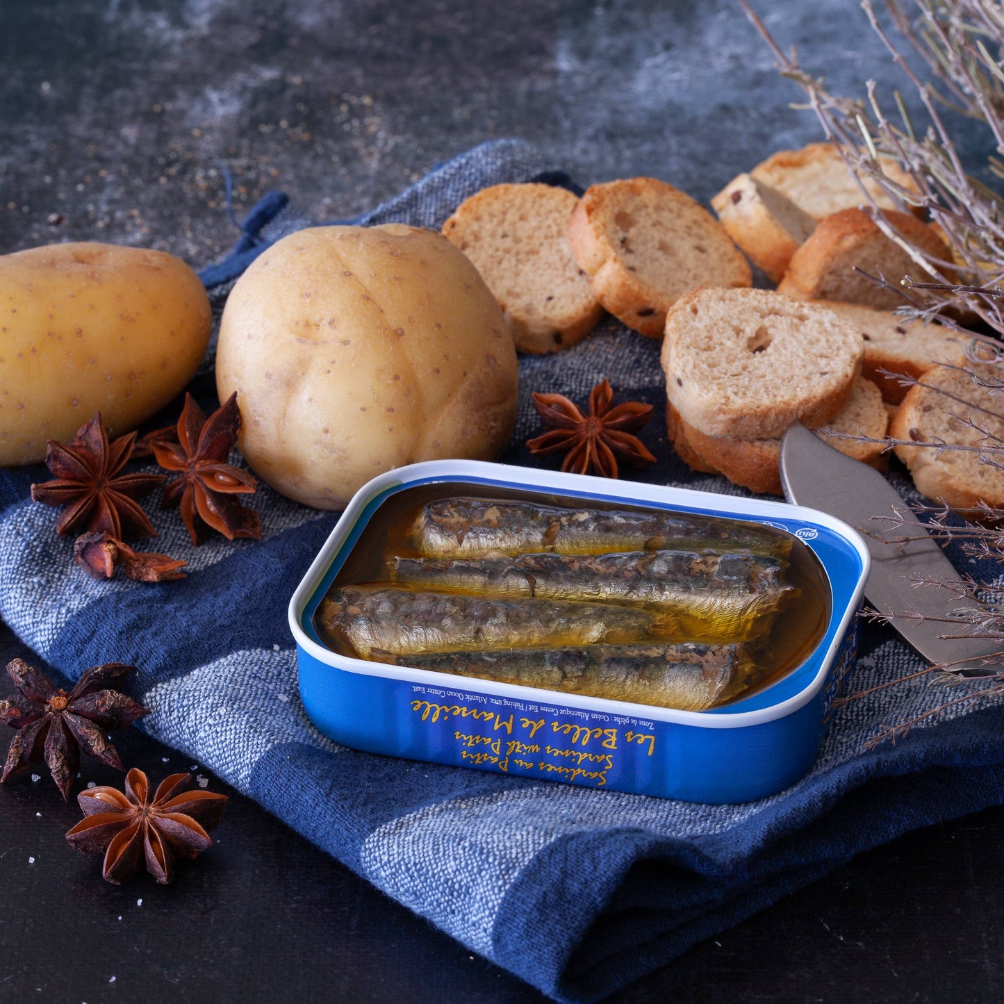 Sardines with pastis