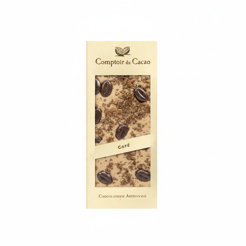 BLOND CHOCOLATE BAR w/ CARAMEL & COFFEE