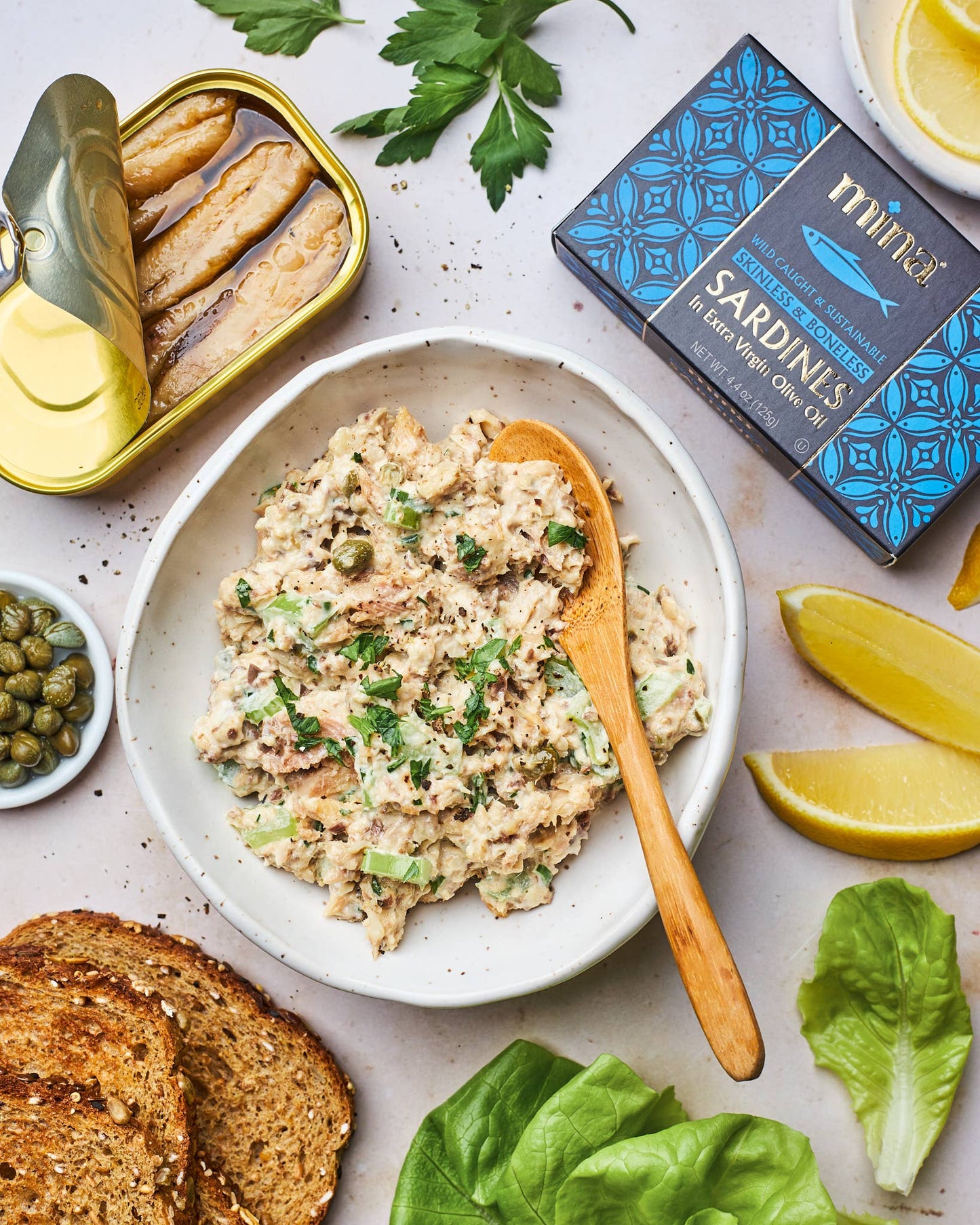 SARDINES SKINLESS & BONELESS IN EXTRA VIRGIN OLIVE OIL