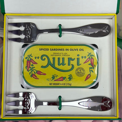 NURI SARDINE FORKS GIFT BOX