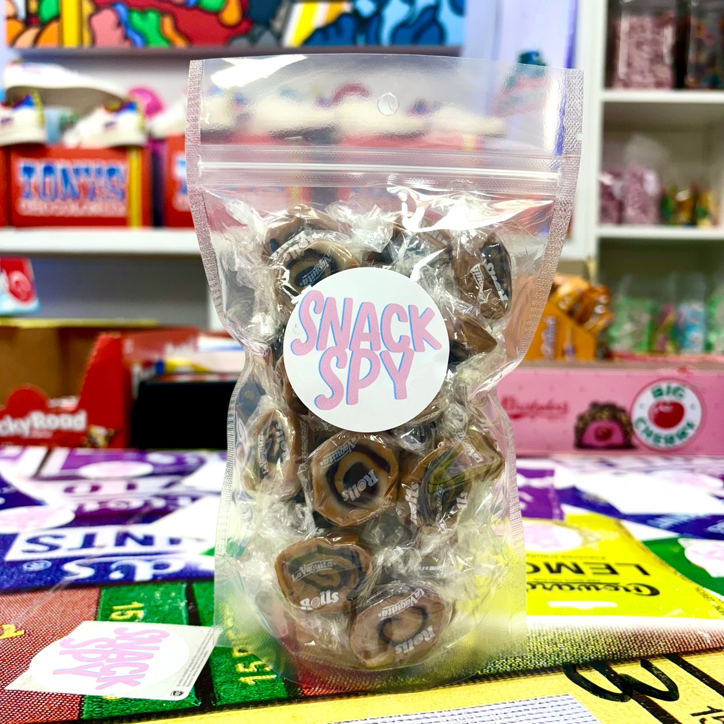 LA VAQUITA CARAMEL CHOCOLATE ROLLS