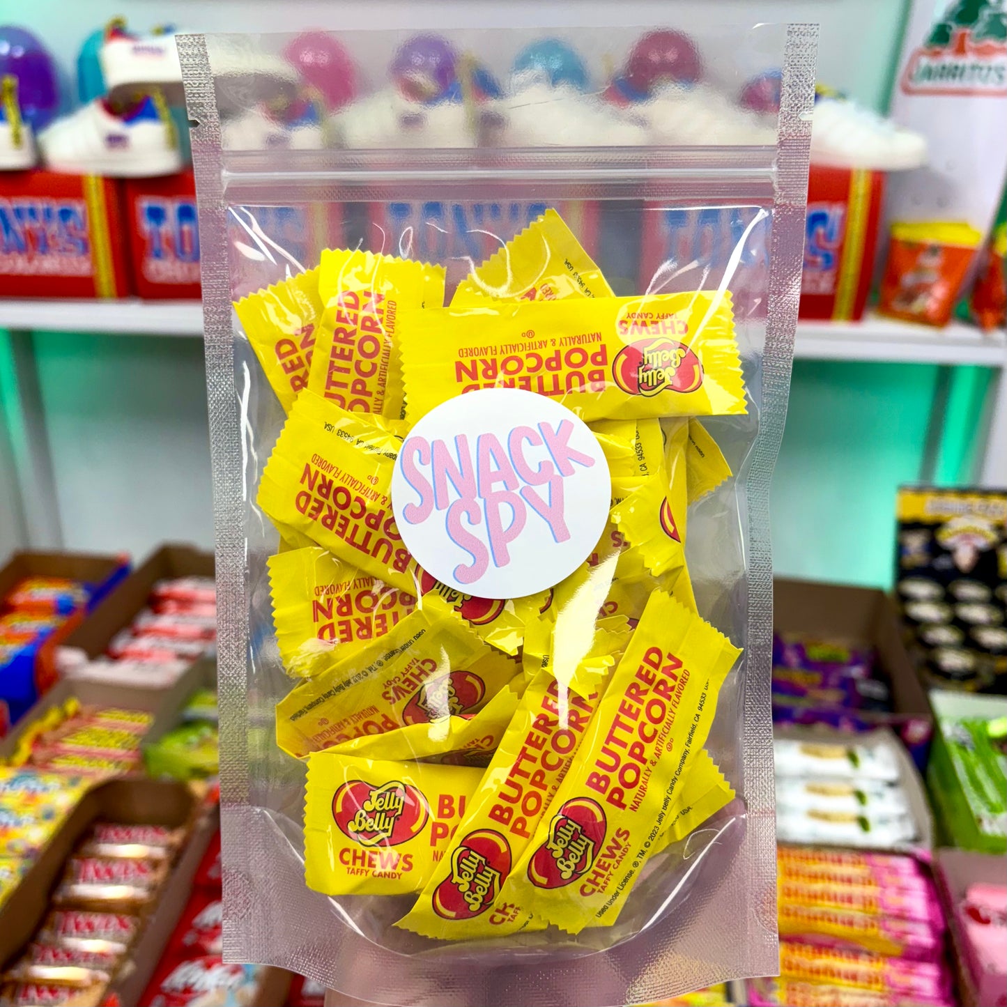 JELLY BELLY BUTTERED POPCORN TAFFY