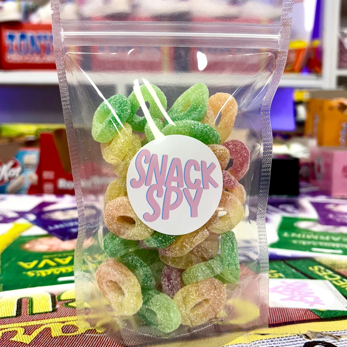 SOUR APPLE TRIO RINGS