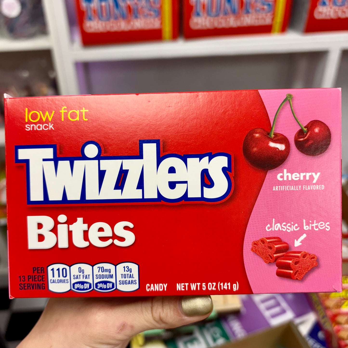 TWIZZLERS BITES MOVIE THEATER BOX