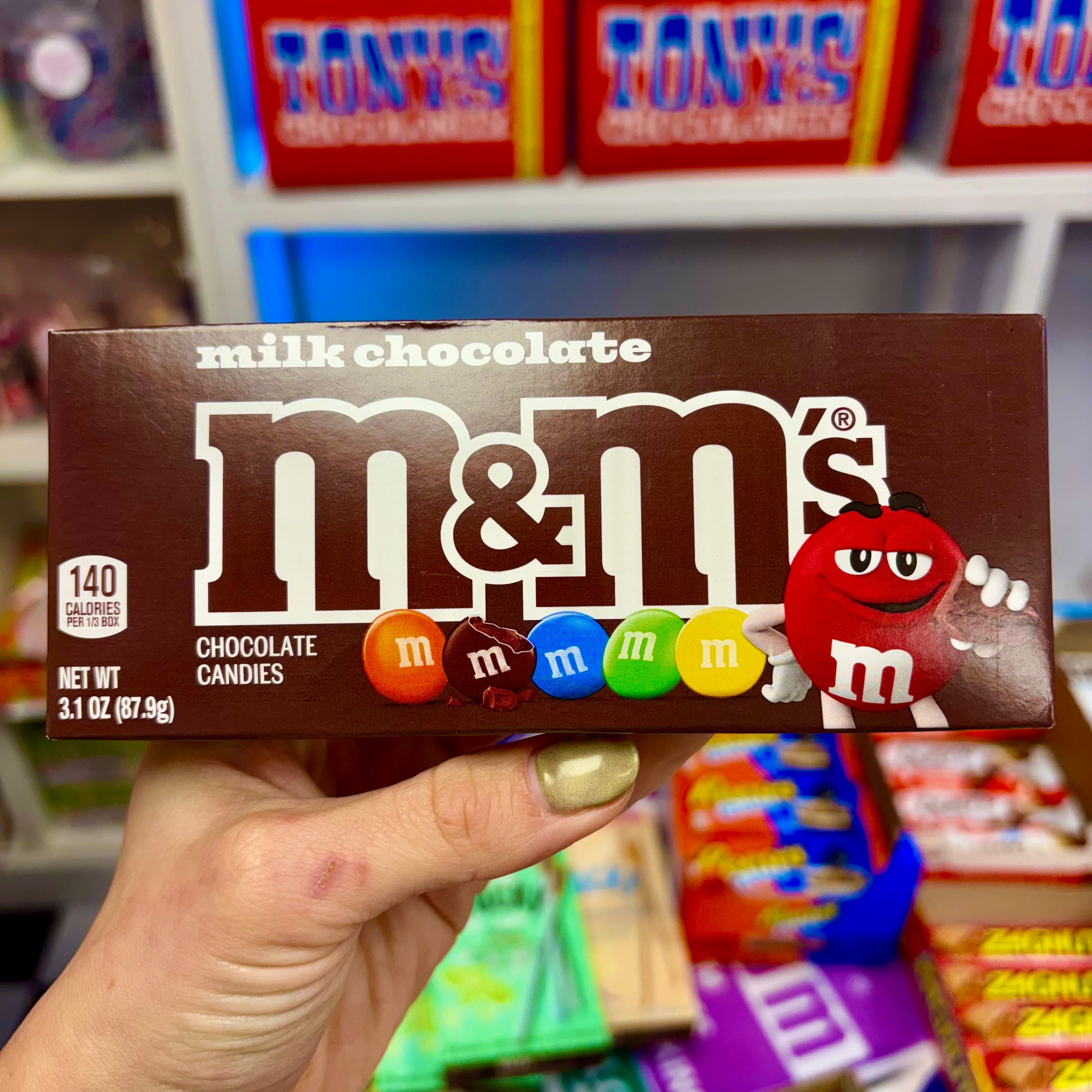 M&M'S MOVIE THEATER BOX – SNACK SPY