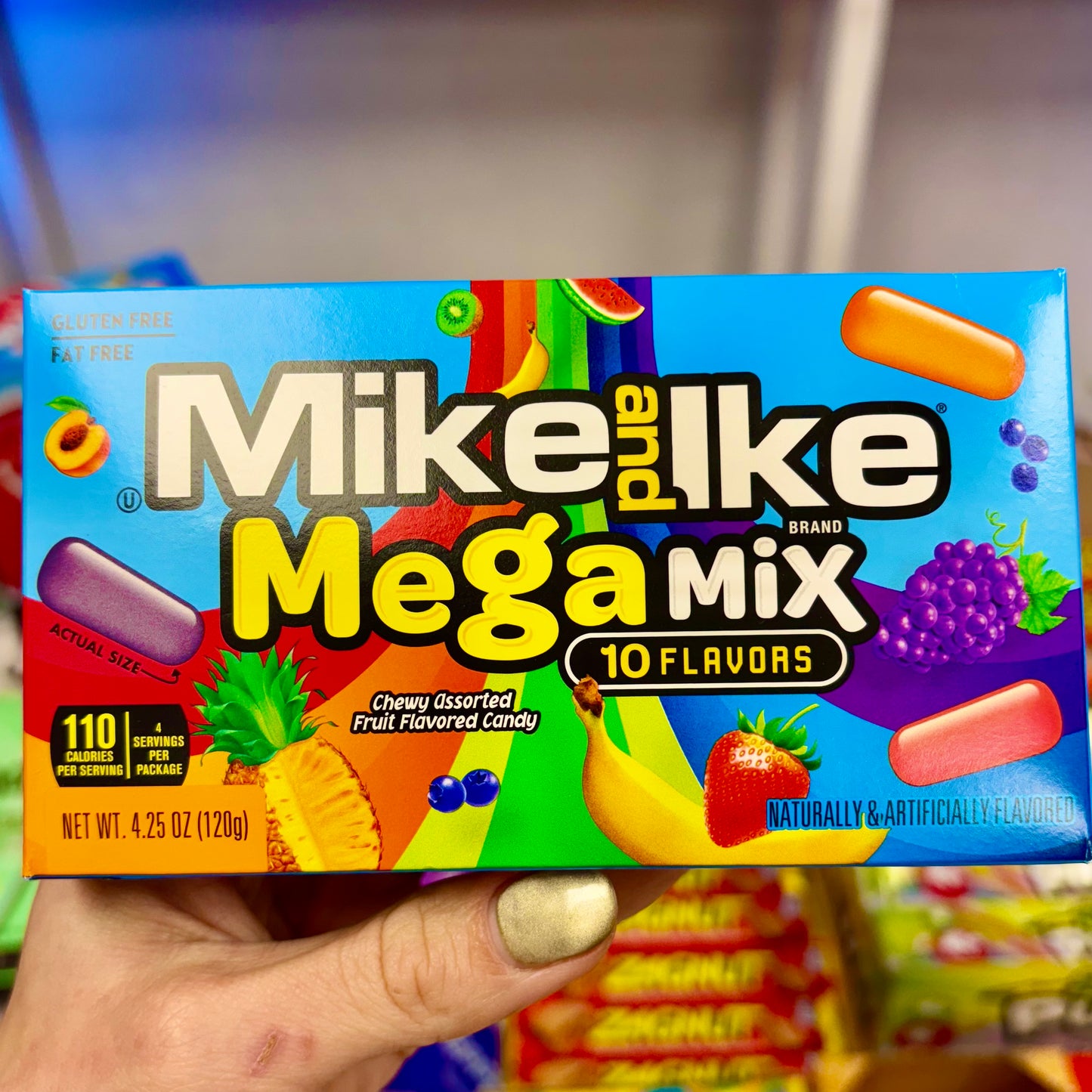 MIKE AND IKE MEGA MIX MOVIE THEATER BOX