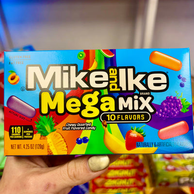 MIKE AND IKE MEGA MIX MOVIE THEATER BOX