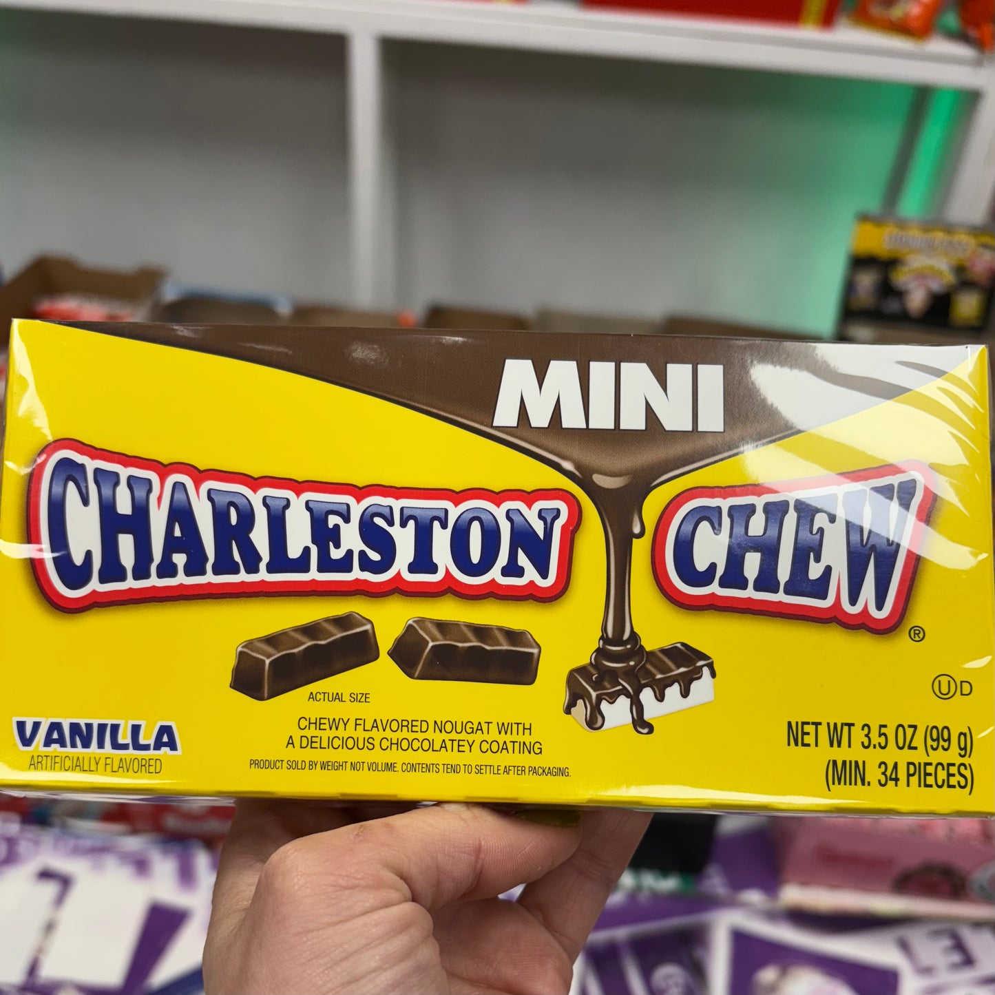 MINI CHARLESTON CHEW MOVIE THEATER BOX