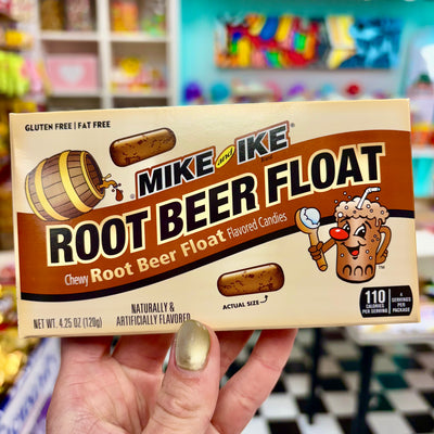MIKE AND IKE ROOT BEER FLOAT MOVIE THEATER BOX
