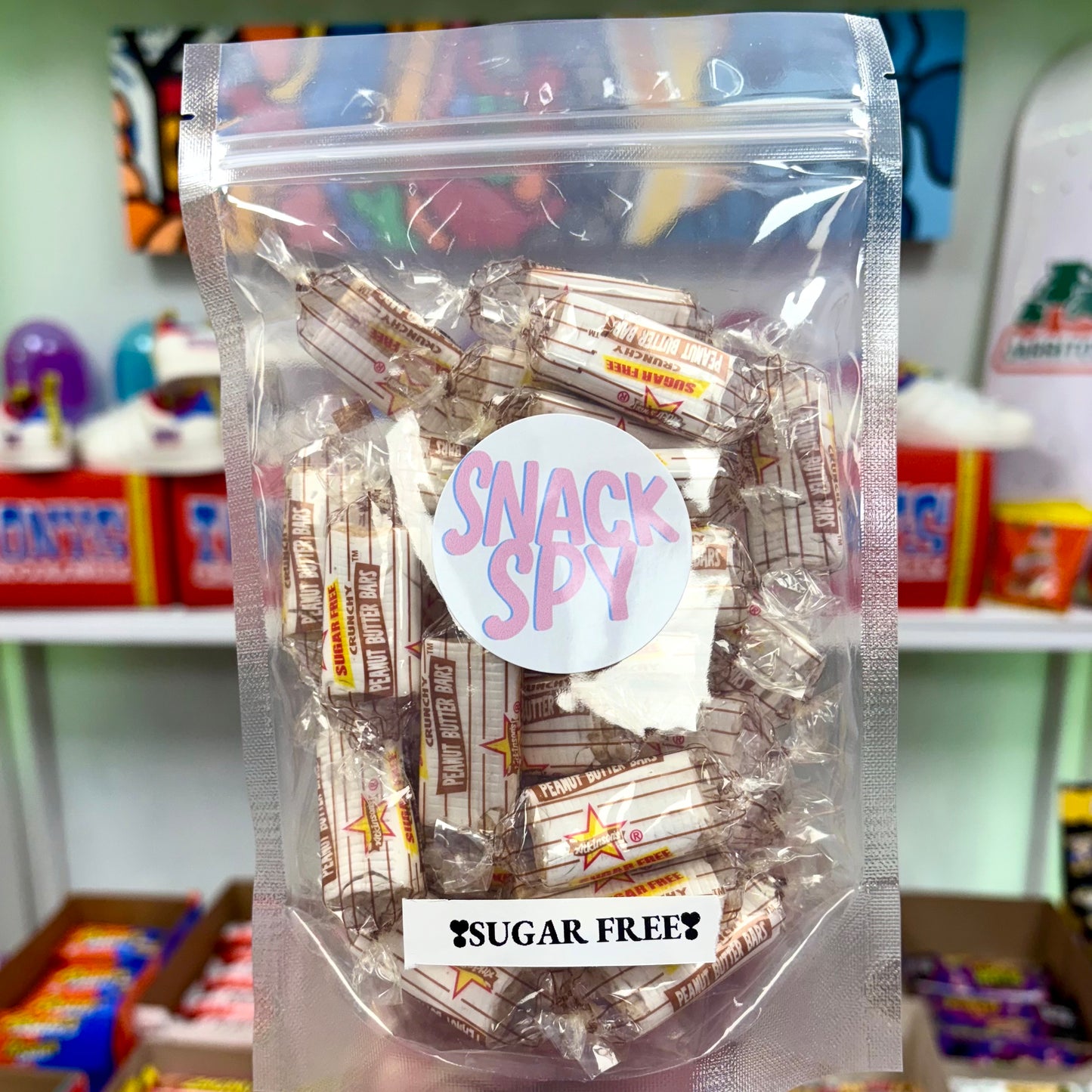 SUGAR FREE ATKINSON'S PEANUT BUTTER BARS