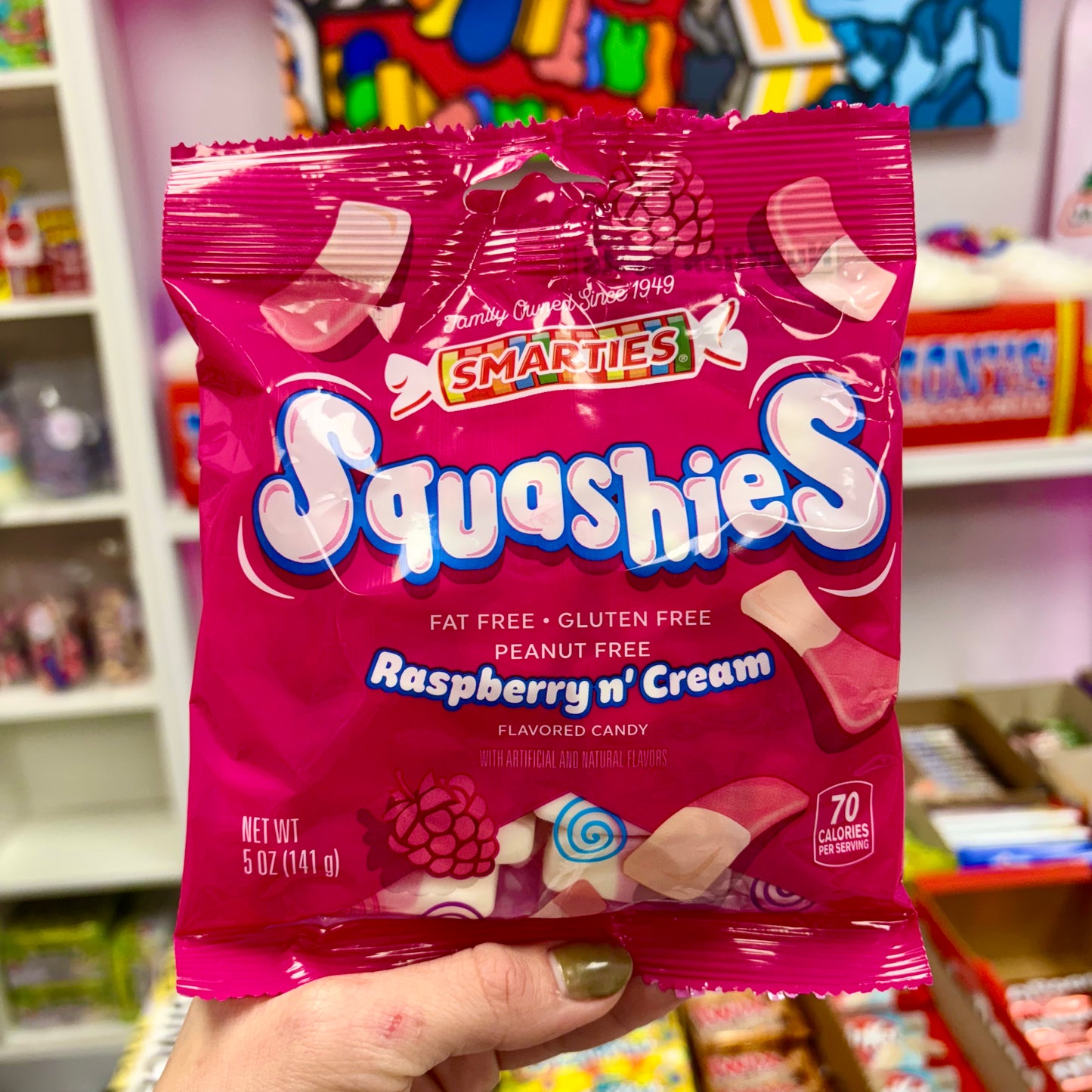 SQUASHIES - RASPBERRY N' CREAM