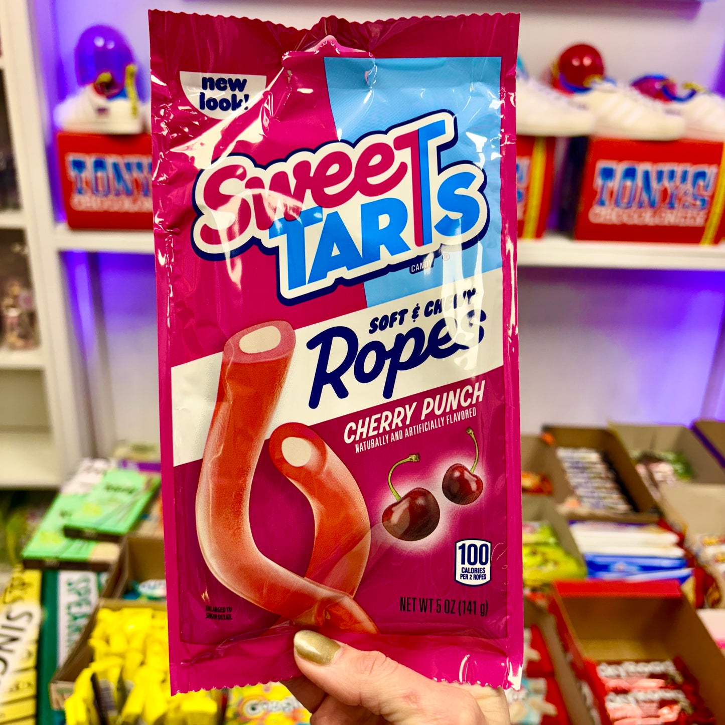 SWEET TARTS ROPES - CHERRY PUNCH