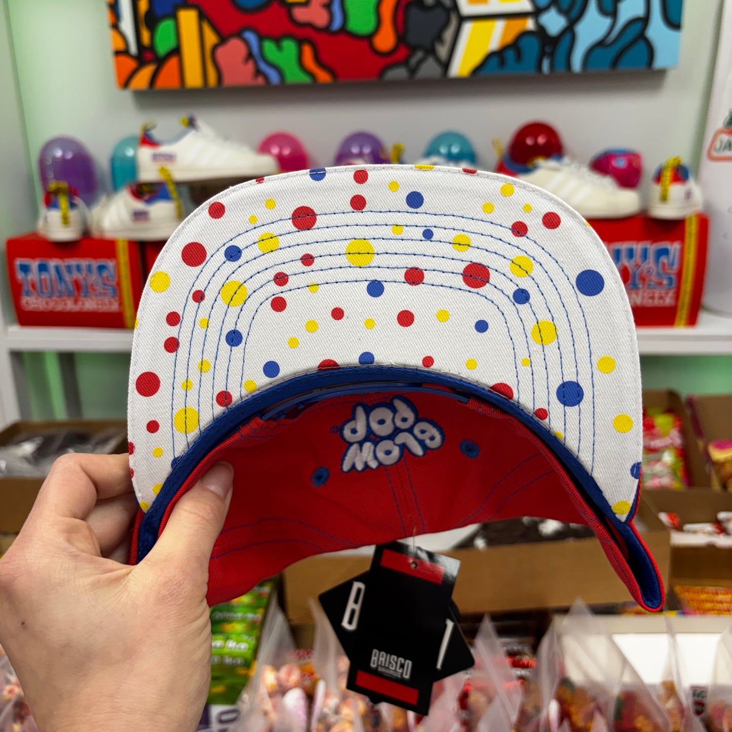 RED BLOW POP SNAP BACK