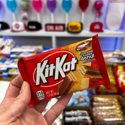 KIT KAT CHOCOLATE FROSTED DONUT