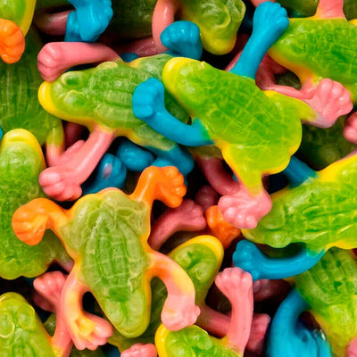 JELLY FILLED TROPICAL FROGS