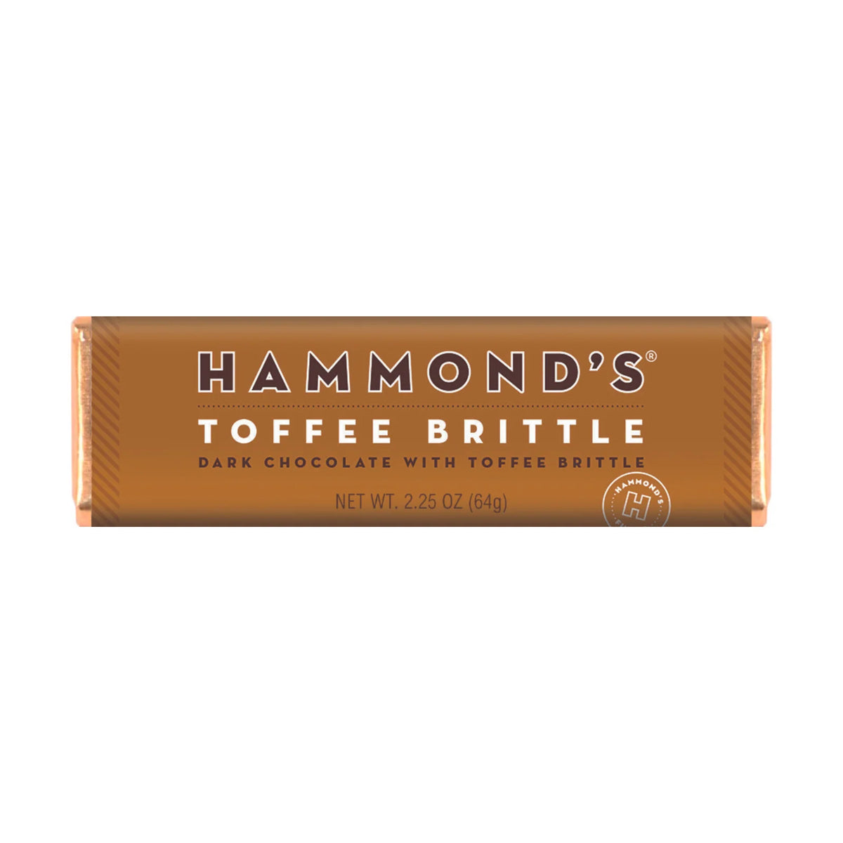 HAMMOND BAR - TOFFEE BRITTLE DARK