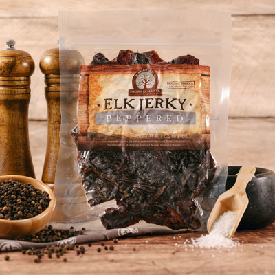 PEPPERED ELK JERKY