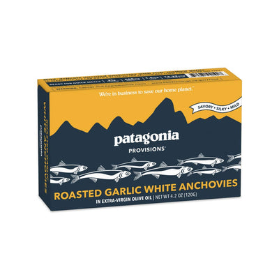 Patagonia Roasted Garlic Spanish White Anchovies
