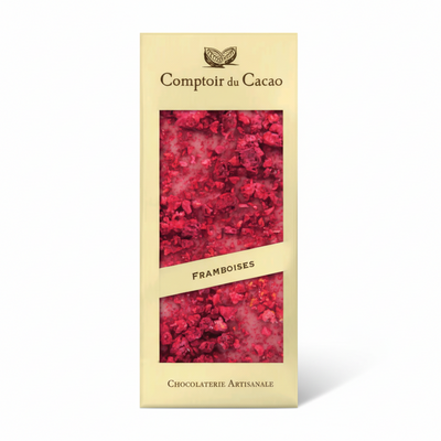 RUBY CHOCOLATE BAR w/ RASPBERRIES