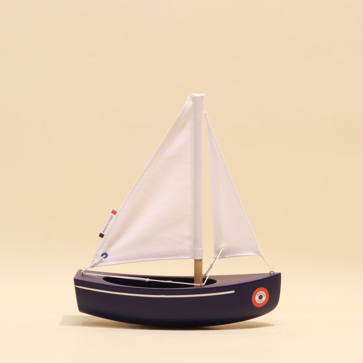 Maison Tirot - Toy Boat - Le Sloop: Grey Green
